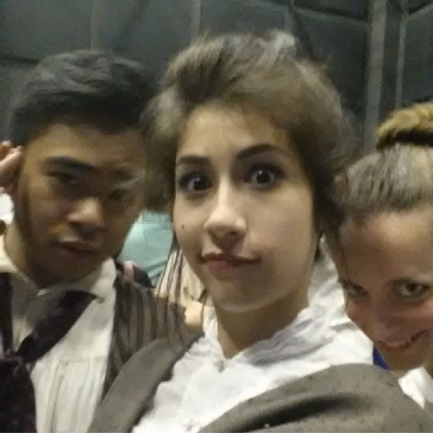 Photo Flash: Saturday Intermission Pics, Feb 1 - Part 2 - Join the Revolution! A Slew of Tweets from High School LES MIS, Plus Kara Lindsay's Last #SIP at NEWSIES! Photo Flash: Saturday Intermission Pics, Feb 1 - Part 2 - Join the Revolution! A Slew of Tweets from High School LES MIS, Plus Kara Lindsay's Last #SIP at NEWSIES! Image