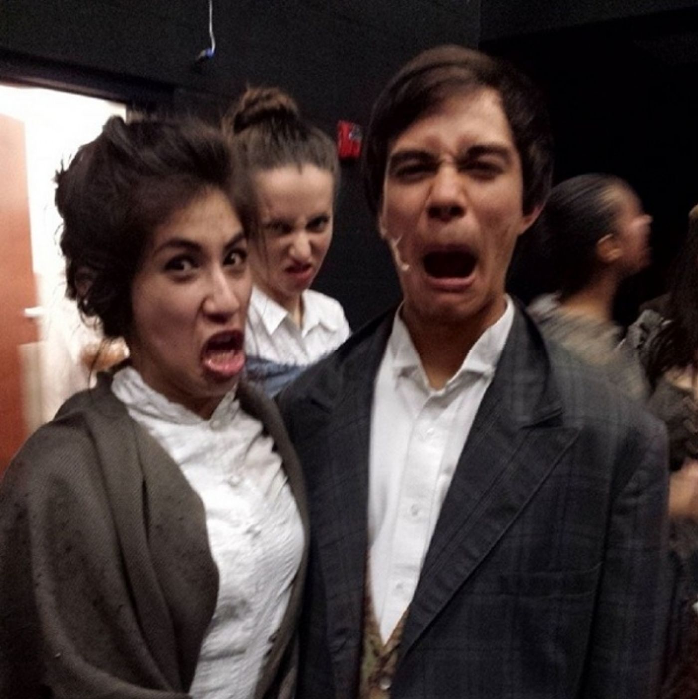 Photo Flash: Saturday Intermission Pics, Feb 1 - Part 2 - Join the Revolution! A Slew of Tweets from High School LES MIS, Plus Kara Lindsay's Last #SIP at NEWSIES! Photo Flash: Saturday Intermission Pics, Feb 1 - Part 2 - Join the Revolution! A Slew of Tweets from High School LES MIS, Plus Kara Lindsay's Last #SIP at NEWSIES! Image