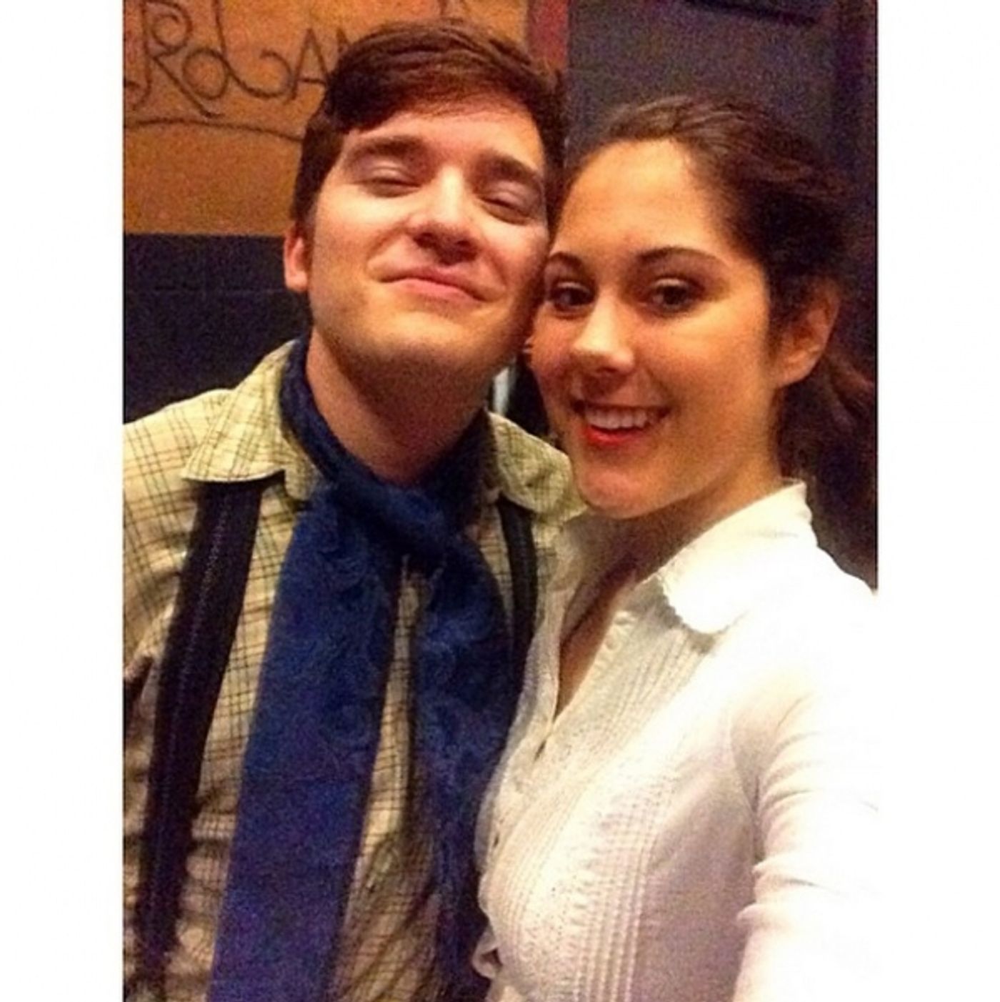 Photo Flash: Saturday Intermission Pics, Feb 1 - Part 2 - Join the Revolution! A Slew of Tweets from High School LES MIS, Plus Kara Lindsay's Last #SIP at NEWSIES! Photo Flash: Saturday Intermission Pics, Feb 1 - Part 2 - Join the Revolution! A Slew of Tweets from High School LES MIS, Plus Kara Lindsay's Last #SIP at NEWSIES! Image