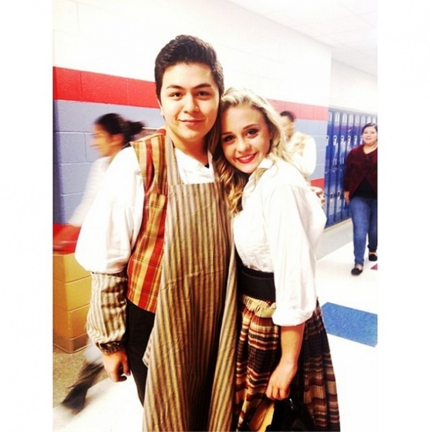 Photo Flash: Saturday Intermission Pics, Feb 1 - Part 2 - Join the Revolution! A Slew of Tweets from High School LES MIS, Plus Kara Lindsay's Last #SIP at NEWSIES! Photo Flash: Saturday Intermission Pics, Feb 1 - Part 2 - Join the Revolution! A Slew of Tweets from High School LES MIS, Plus Kara Lindsay's Last #SIP at NEWSIES! Image