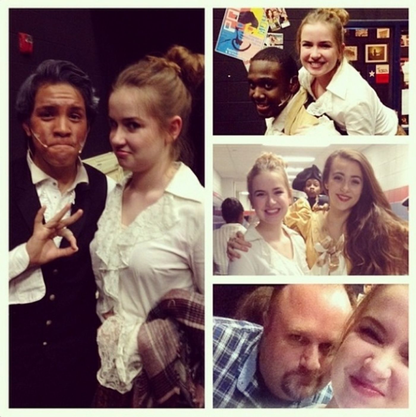 Photo Flash: Saturday Intermission Pics, Feb 1 - Part 2 - Join the Revolution! A Slew of Tweets from High School LES MIS, Plus Kara Lindsay's Last #SIP at NEWSIES! Photo Flash: Saturday Intermission Pics, Feb 1 - Part 2 - Join the Revolution! A Slew of Tweets from High School LES MIS, Plus Kara Lindsay's Last #SIP at NEWSIES! Image