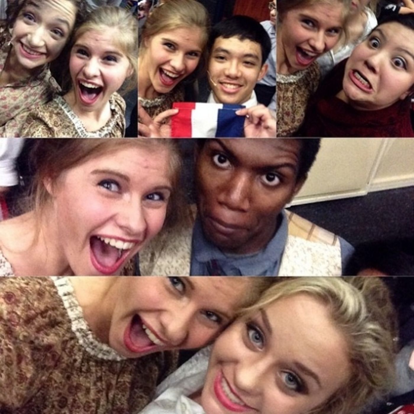 Photo Flash: Saturday Intermission Pics, Feb 1 - Part 2 - Join the Revolution! A Slew of Tweets from High School LES MIS, Plus Kara Lindsay's Last #SIP at NEWSIES! Photo Flash: Saturday Intermission Pics, Feb 1 - Part 2 - Join the Revolution! A Slew of Tweets from High School LES MIS, Plus Kara Lindsay's Last #SIP at NEWSIES! Image