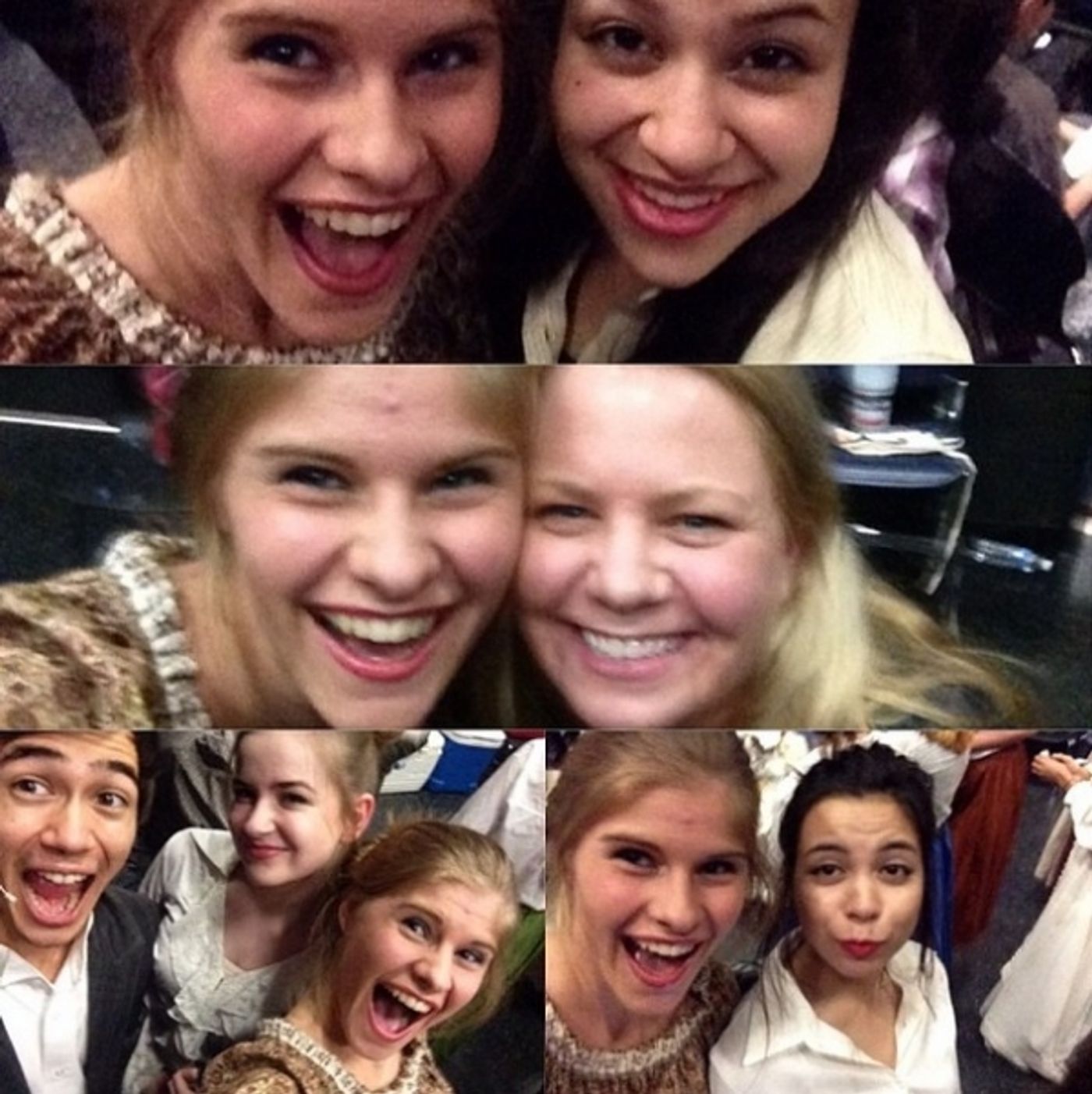 Photo Flash: Saturday Intermission Pics, Feb 1 - Part 2 - Join the Revolution! A Slew of Tweets from High School LES MIS, Plus Kara Lindsay's Last #SIP at NEWSIES! Photo Flash: Saturday Intermission Pics, Feb 1 - Part 2 - Join the Revolution! A Slew of Tweets from High School LES MIS, Plus Kara Lindsay's Last #SIP at NEWSIES! Image