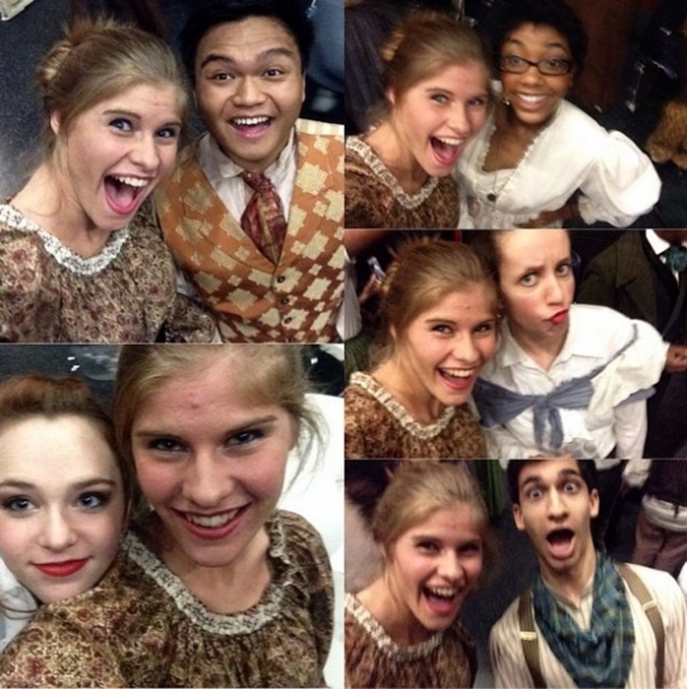 Photo Flash: Saturday Intermission Pics, Feb 1 - Part 2 - Join the Revolution! A Slew of Tweets from High School LES MIS, Plus Kara Lindsay's Last #SIP at NEWSIES! Photo Flash: Saturday Intermission Pics, Feb 1 - Part 2 - Join the Revolution! A Slew of Tweets from High School LES MIS, Plus Kara Lindsay's Last #SIP at NEWSIES! Image