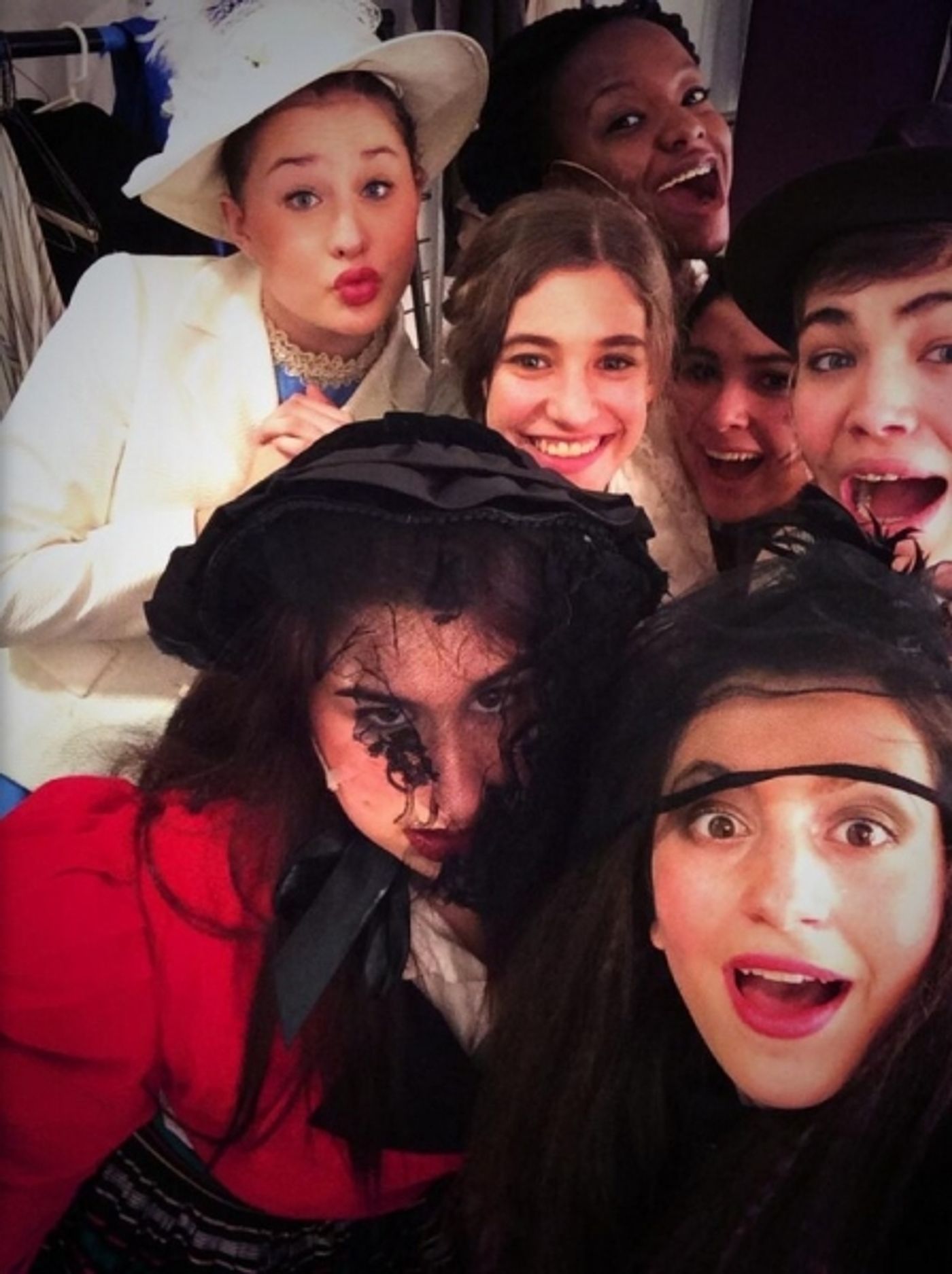 Photo Flash: Saturday Intermission Pics, Feb 1 - Part 2 - Join the Revolution! A Slew of Tweets from High School LES MIS, Plus Kara Lindsay's Last #SIP at NEWSIES! Photo Flash: Saturday Intermission Pics, Feb 1 - Part 2 - Join the Revolution! A Slew of Tweets from High School LES MIS, Plus Kara Lindsay's Last #SIP at NEWSIES! Image