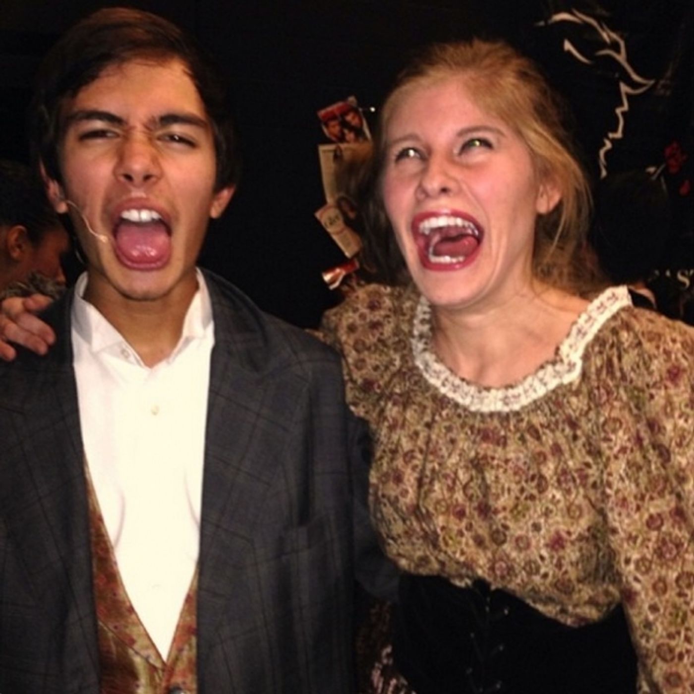 Photo Flash: Saturday Intermission Pics, Feb 1 - Part 2 - Join the Revolution! A Slew of Tweets from High School LES MIS, Plus Kara Lindsay's Last #SIP at NEWSIES! Photo Flash: Saturday Intermission Pics, Feb 1 - Part 2 - Join the Revolution! A Slew of Tweets from High School LES MIS, Plus Kara Lindsay's Last #SIP at NEWSIES! Image