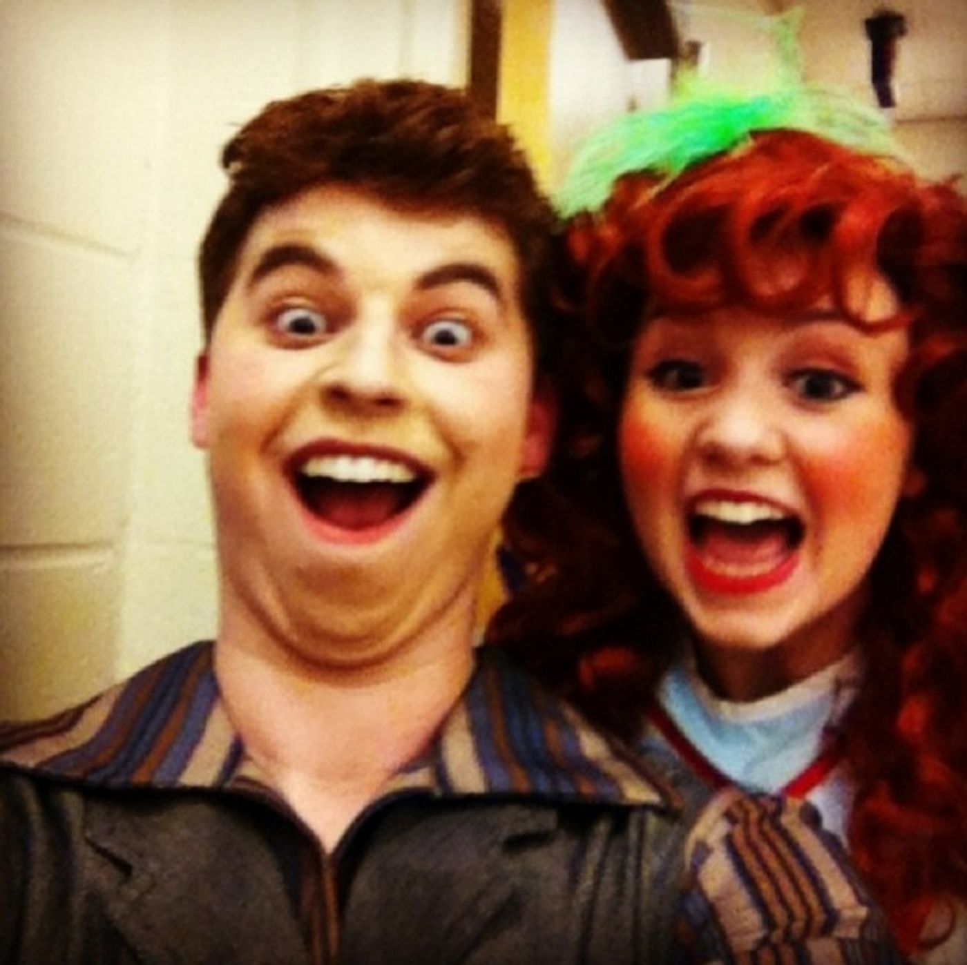 Photo Flash: Saturday Intermission Pics, Feb 1 - Part 2 - Join the Revolution! A Slew of Tweets from High School LES MIS, Plus Kara Lindsay's Last #SIP at NEWSIES! Photo Flash: Saturday Intermission Pics, Feb 1 - Part 2 - Join the Revolution! A Slew of Tweets from High School LES MIS, Plus Kara Lindsay's Last #SIP at NEWSIES! Image