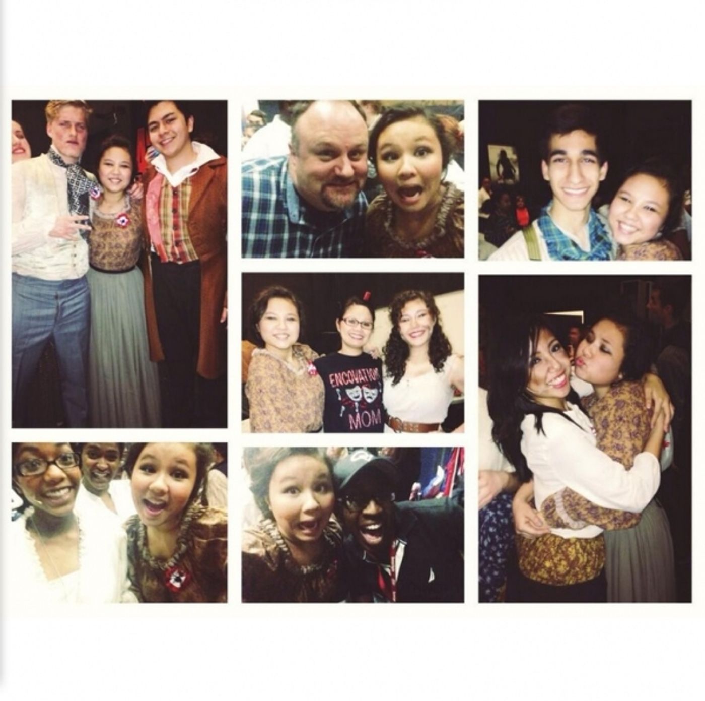 Photo Flash: Saturday Intermission Pics, Feb 1 - Part 2 - Join the Revolution! A Slew of Tweets from High School LES MIS, Plus Kara Lindsay's Last #SIP at NEWSIES! Photo Flash: Saturday Intermission Pics, Feb 1 - Part 2 - Join the Revolution! A Slew of Tweets from High School LES MIS, Plus Kara Lindsay's Last #SIP at NEWSIES! Image