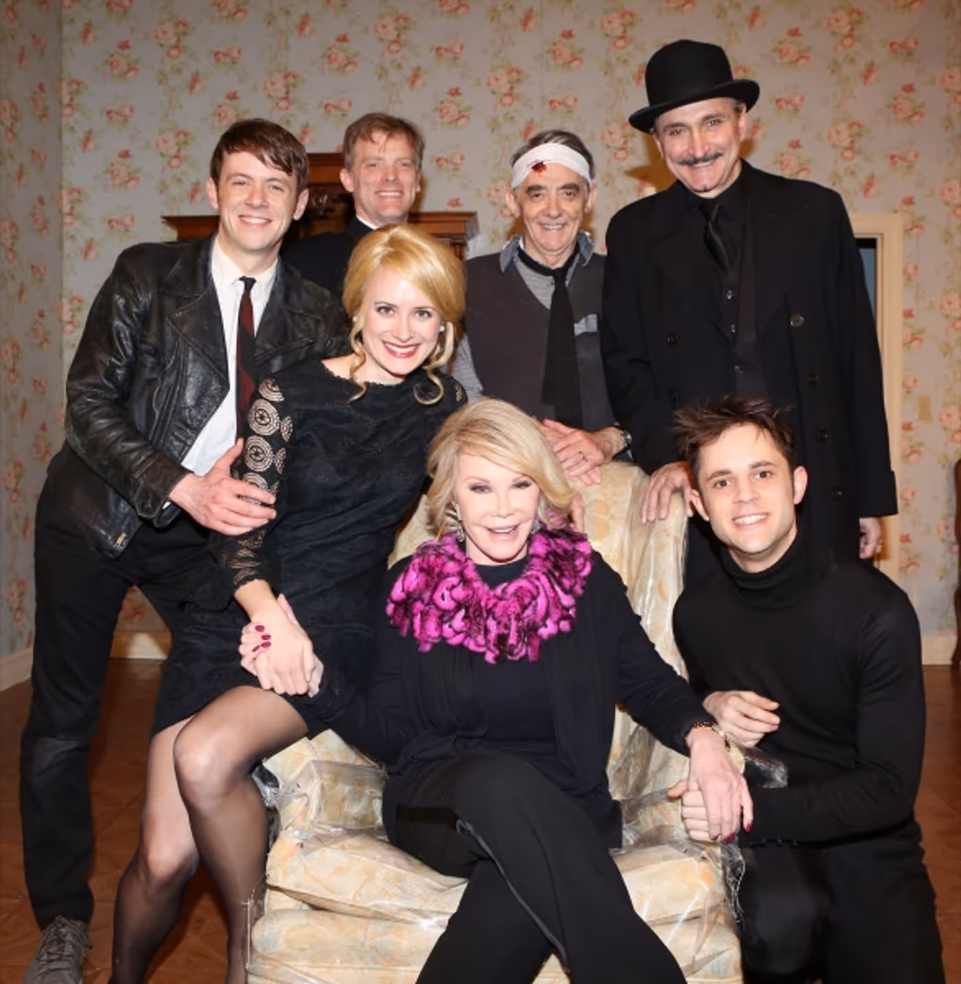 Exclusive Photo Coverage: Joan Rivers Visits Cast of Red Bull Theater's LOOT Image