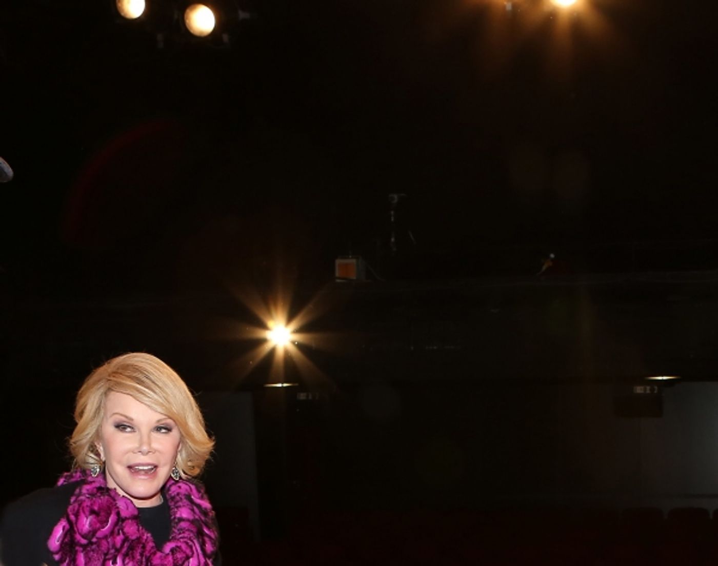 Exclusive Photo Coverage: Joan Rivers Visits Cast of Red Bull Theater's LOOT Image