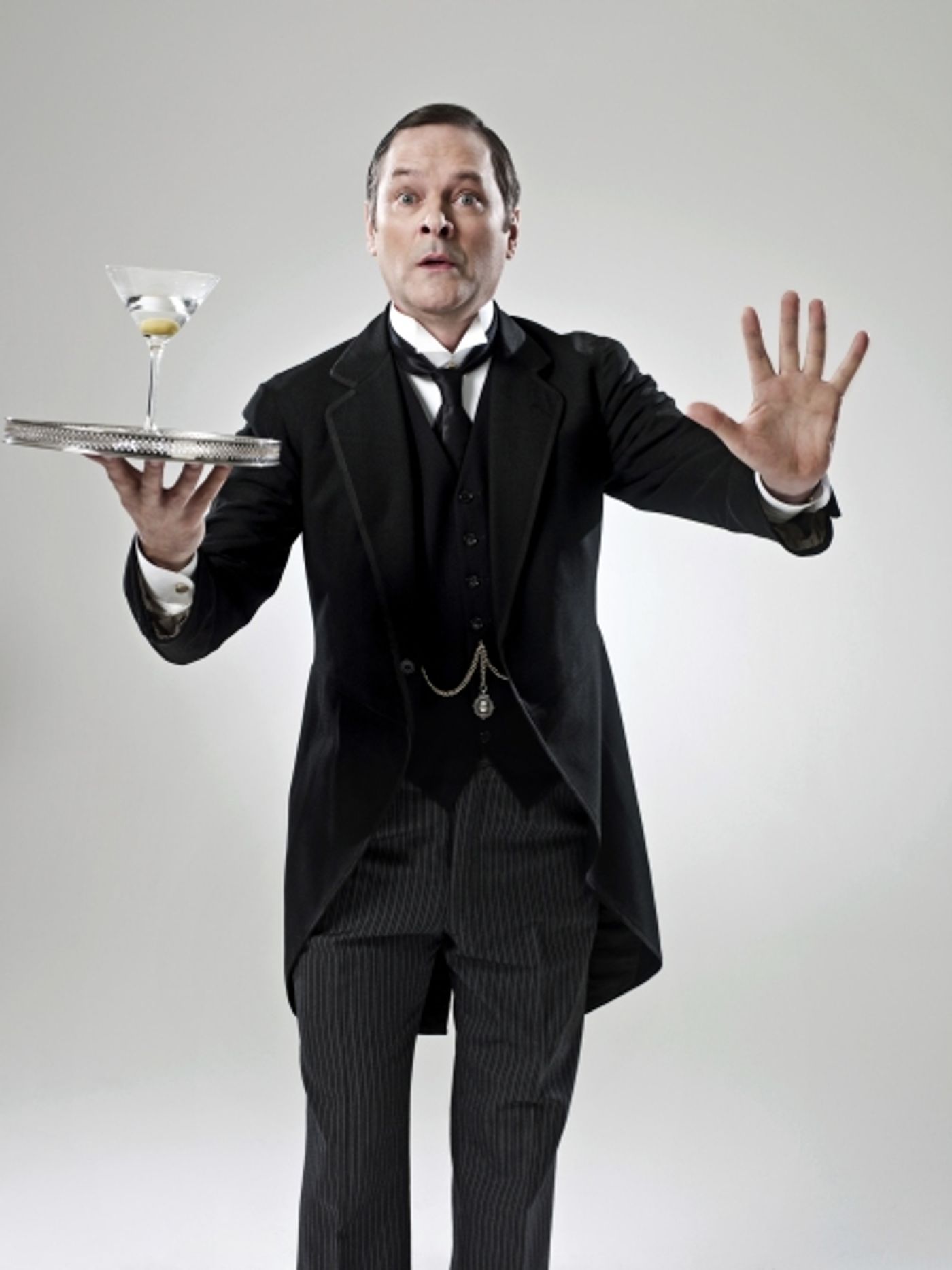 Photo Coverage: Mark Heap And Robert Webb As Jeeves and Wooster!  Image