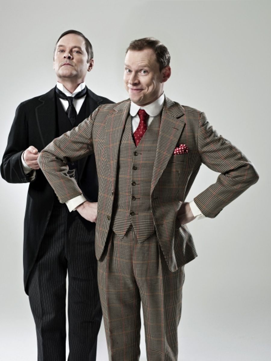 Photo Coverage: Mark Heap And Robert Webb As Jeeves and Wooster! Image