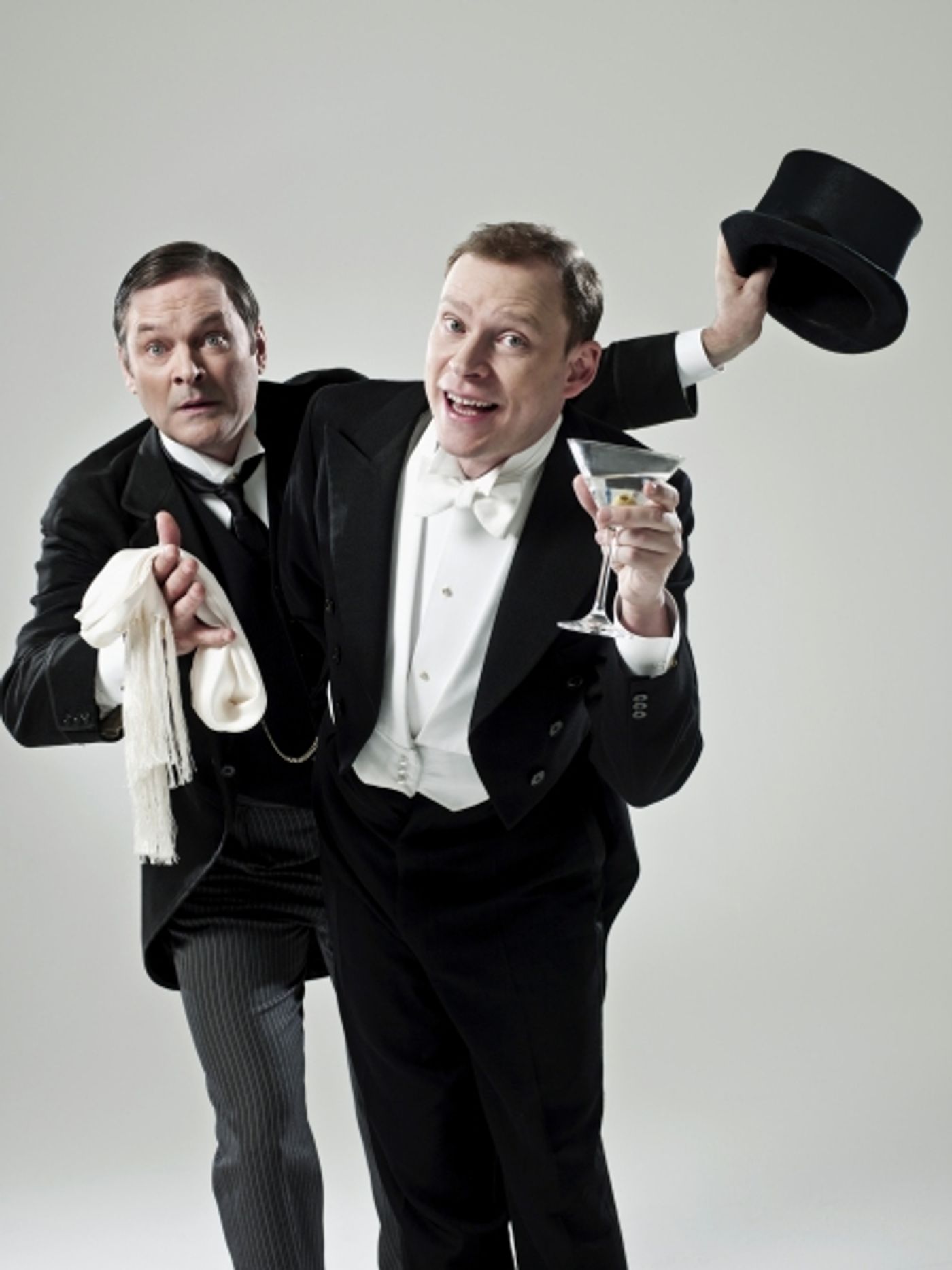 Photo Coverage: Mark Heap And Robert Webb As Jeeves and Wooster!  Image