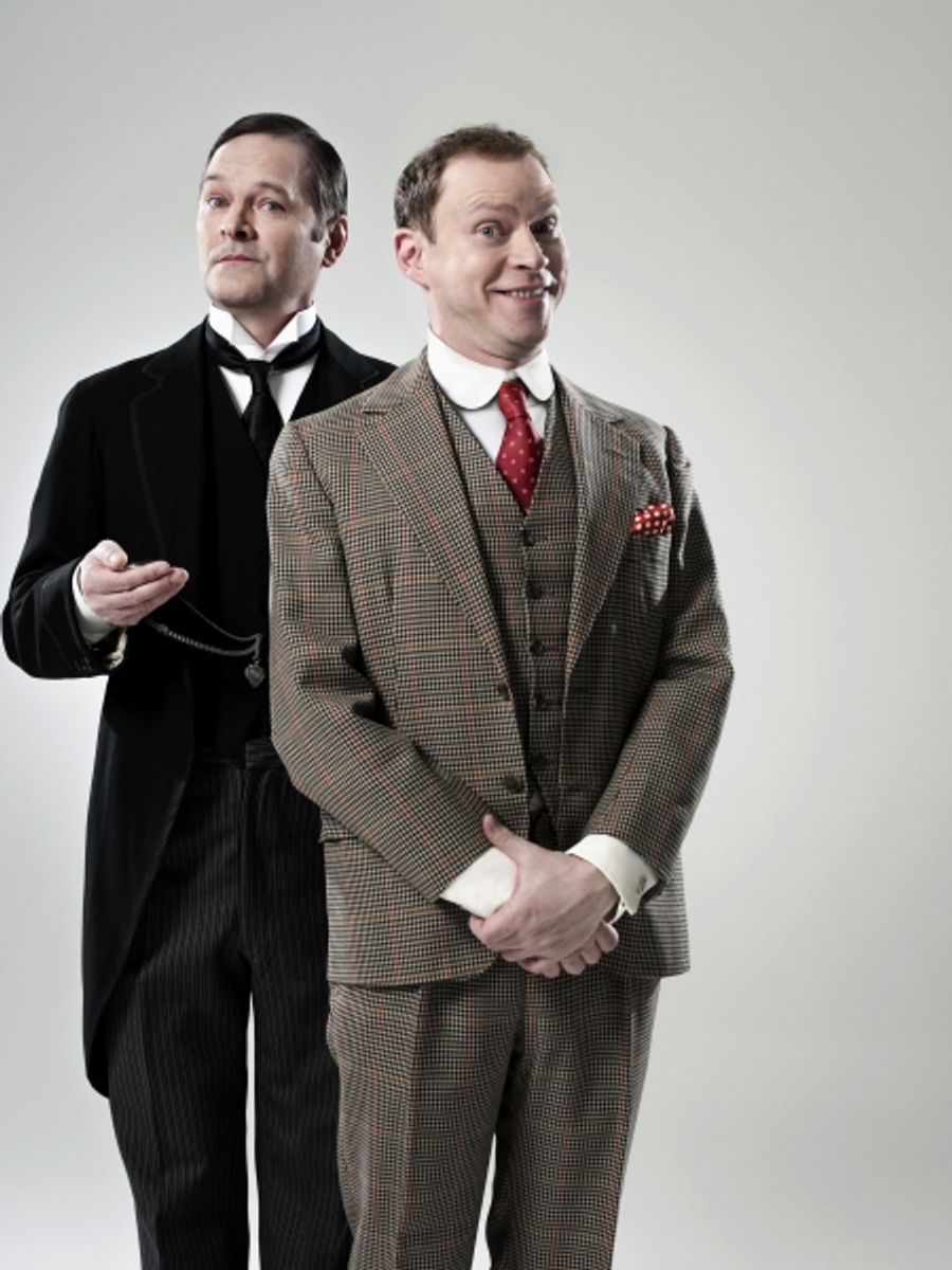 Photo Coverage: Mark Heap And Robert Webb As Jeeves and Wooster! Image