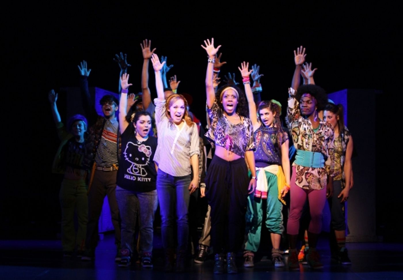 Photo Flash: First Look at Nadia Vynnytsky, Bailey Purvis & Zuri Washington in BRING IT ON National Tour  Image