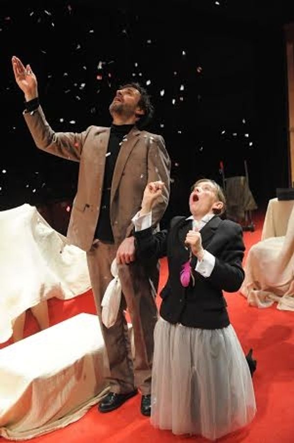 Tom Peters and Sarah Jane-Lee Photo