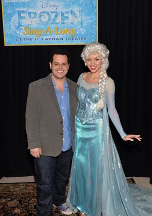 Josh Gad and ''Elsa'' @ BroadwayWorld Josh Gad and ''Elsa'' Photo