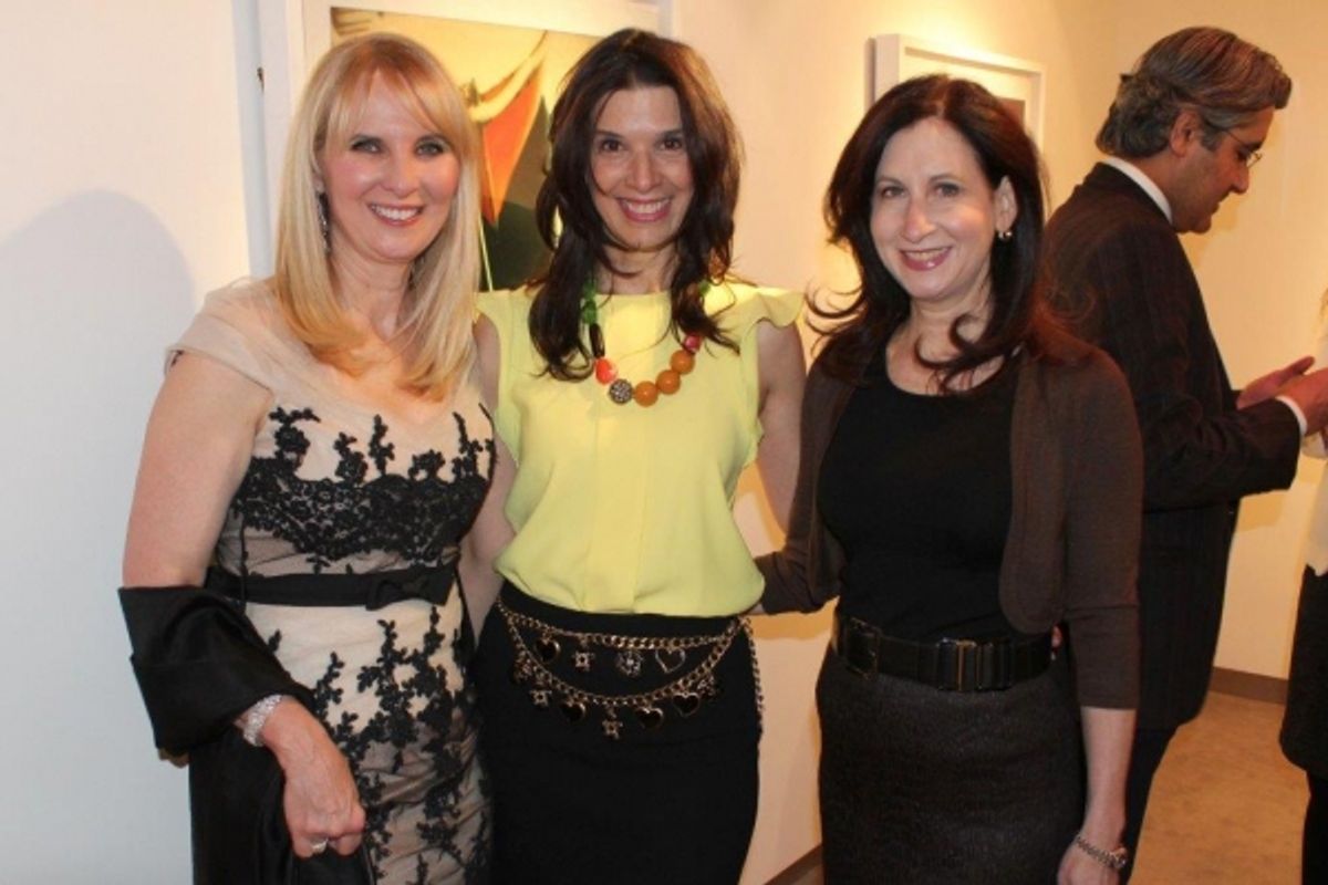 Sara Herbert Galloway, Kathleen Giordano, Dr. Penny Grant at 