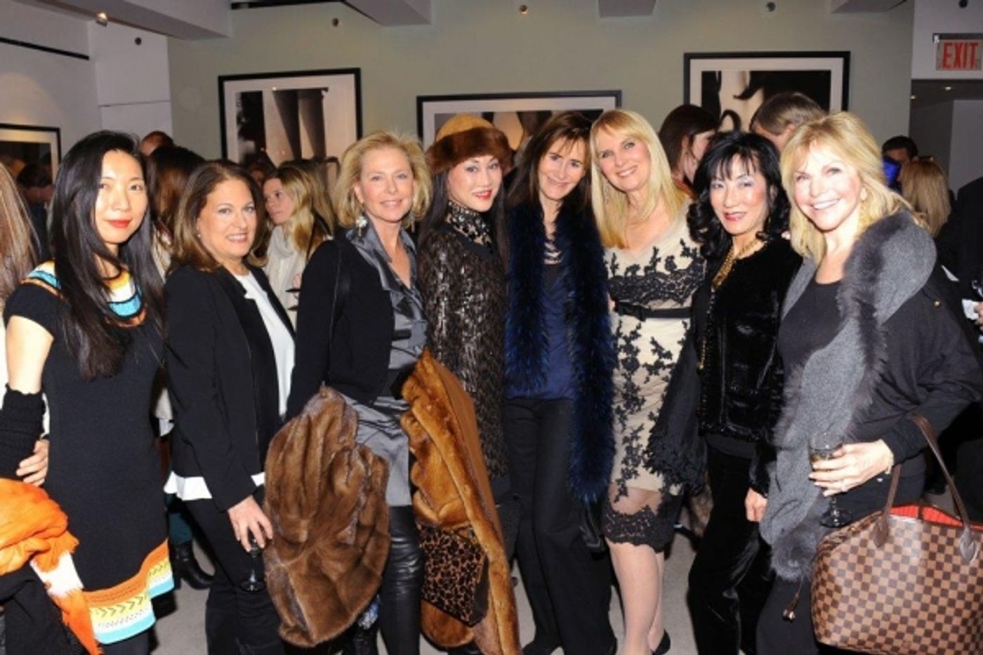 Photo Flash: NY's Top Collectors and More Turn Out for Robert Farber Retrospective at Cavalier Gallery Image