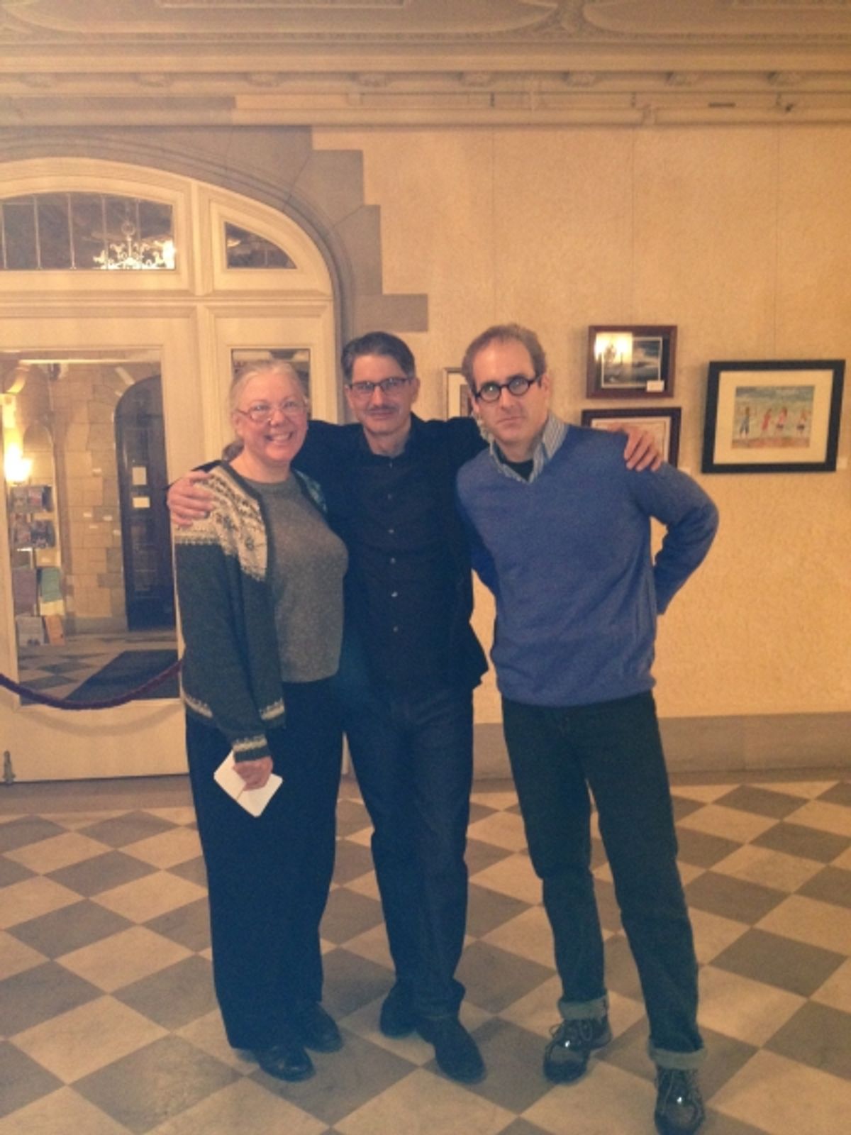 Alison C. Vesely, Christian Gray, and Kevin McKillip at 