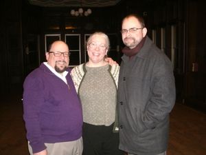 David Rice, Alison C. Vesely, and Christopher Kriz @ BroadwayWorld David Rice, Alison C. Vesely, and Christopher Kriz Photo