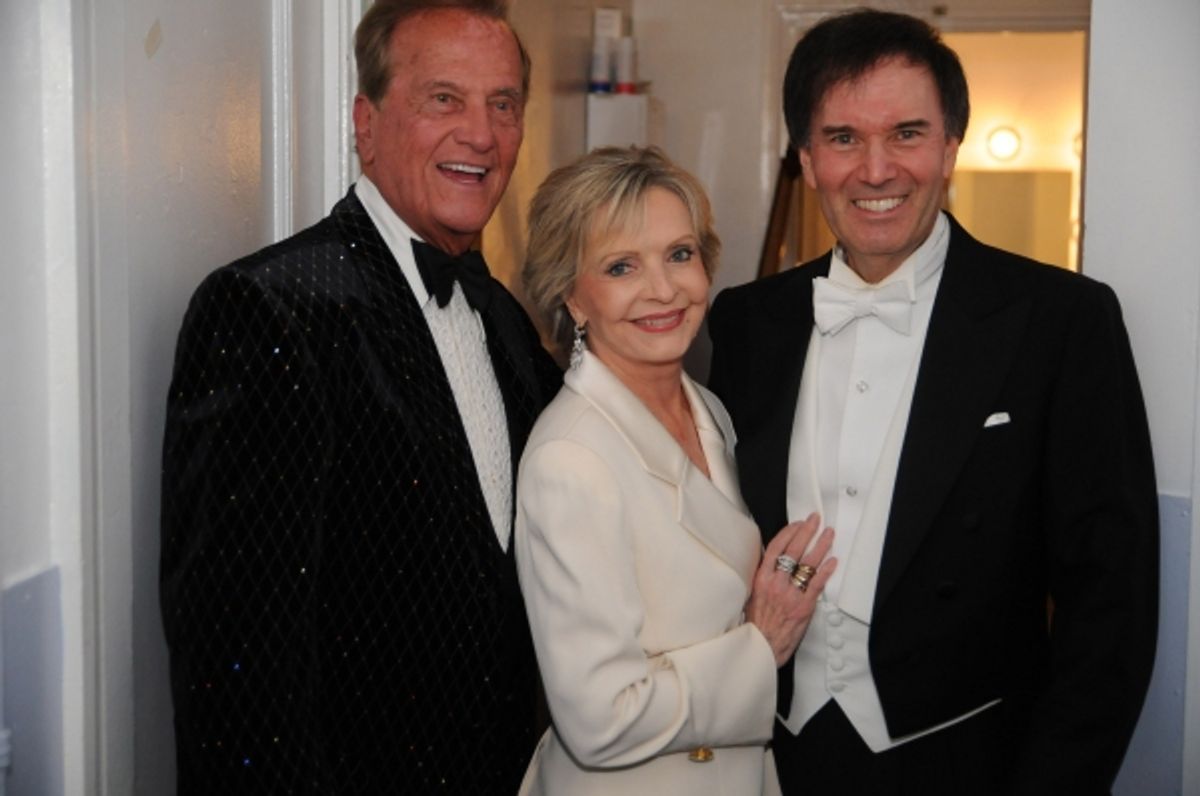 Pat Boone, Florence Henderson and Maestro Gary S. Greene at 