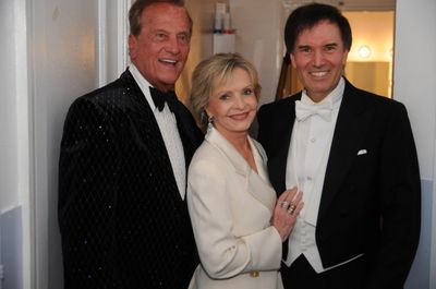 Pat Boone, Florence Henderson and Maestro Gary S. Greene Photo
