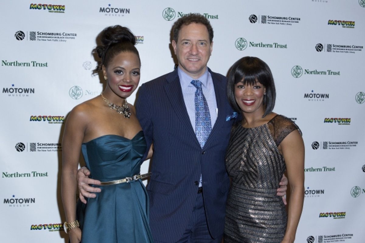 Krystal Joy Brown and Kevin McCollum at 