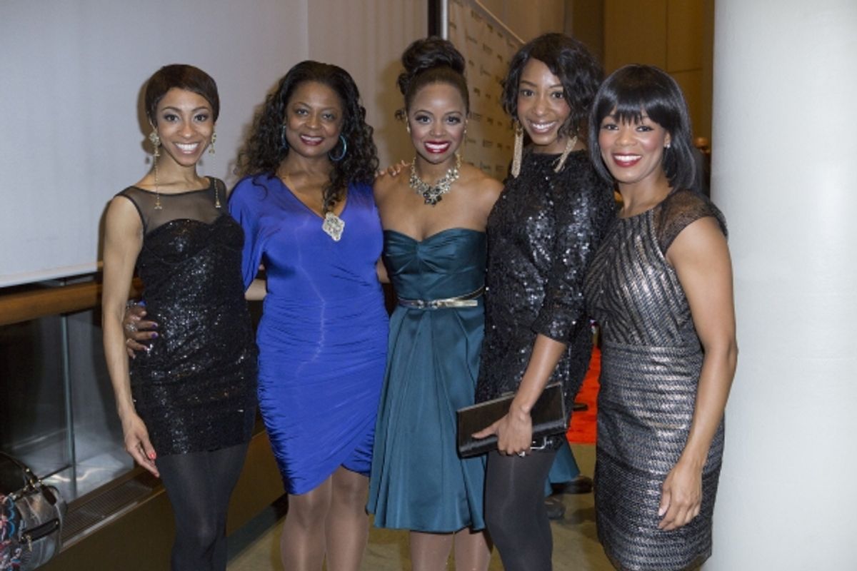 Allison Semmes, Krystal Joy Brown, Tiffany Janene Howard and Trisha Jeffrey at 