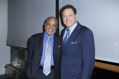 Berry Gordy and Kevin McCollum Photo