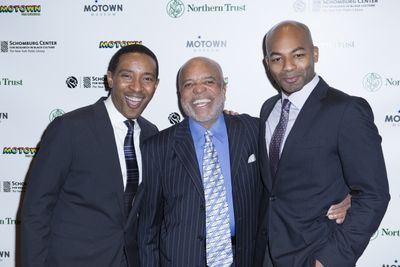 Berry Gordy and Brand Victor Dixon Photo