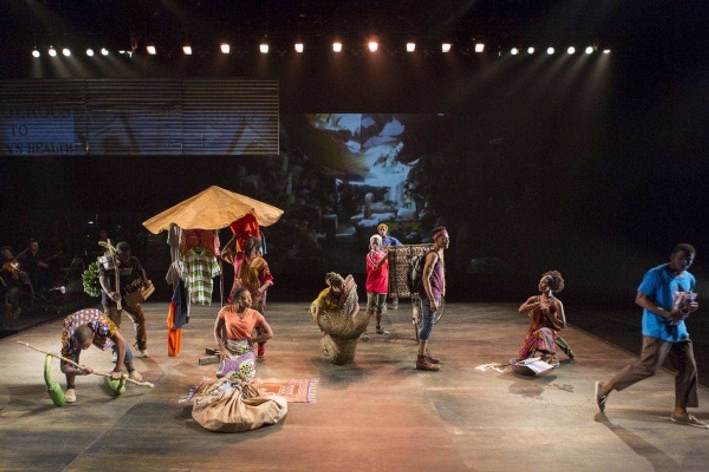 Photo Flash: First Look at Griffin Matthews, Emma Hunton and More in A.R.T.'s Diane Paulus-Helmed WITNESS UGANDA  Image