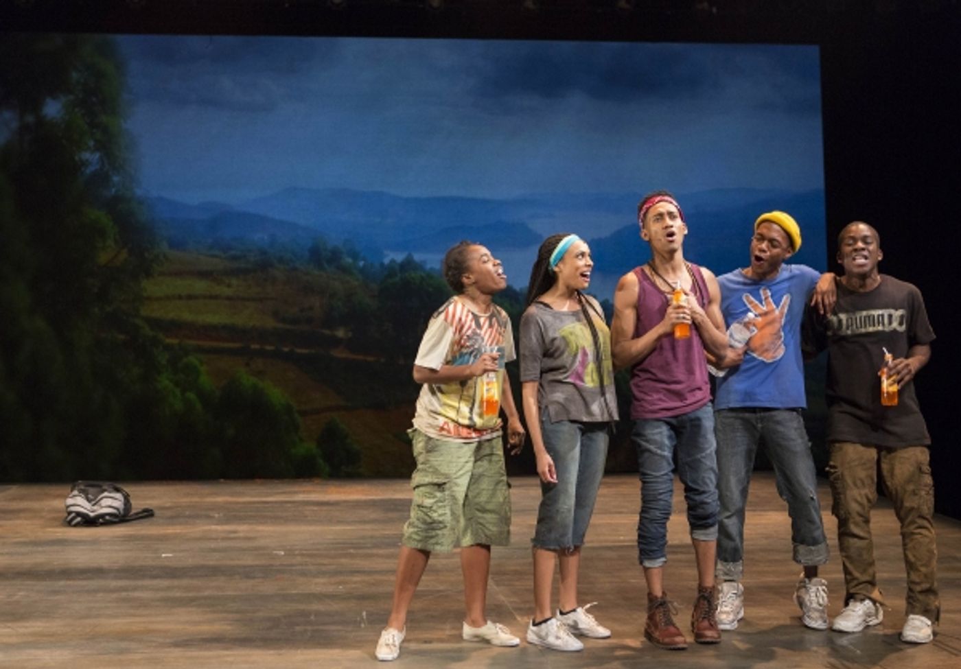 Photo Flash: First Look at Griffin Matthews, Emma Hunton and More in A.R.T.'s Diane Paulus-Helmed WITNESS UGANDA  Image