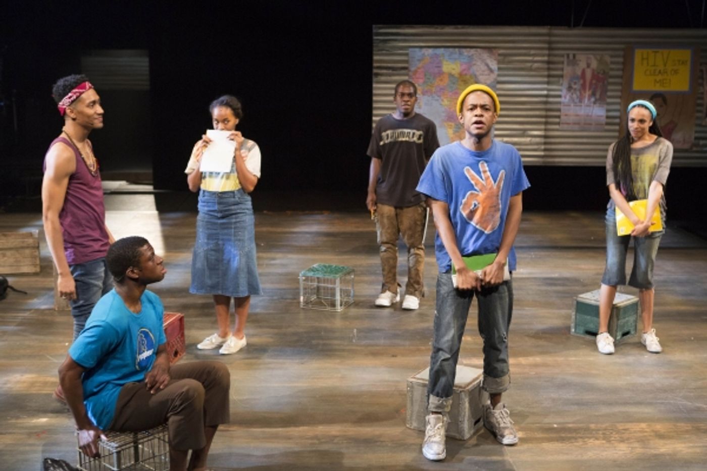 Photo Flash: First Look at Griffin Matthews, Emma Hunton and More in A.R.T.'s Diane Paulus-Helmed WITNESS UGANDA  Image