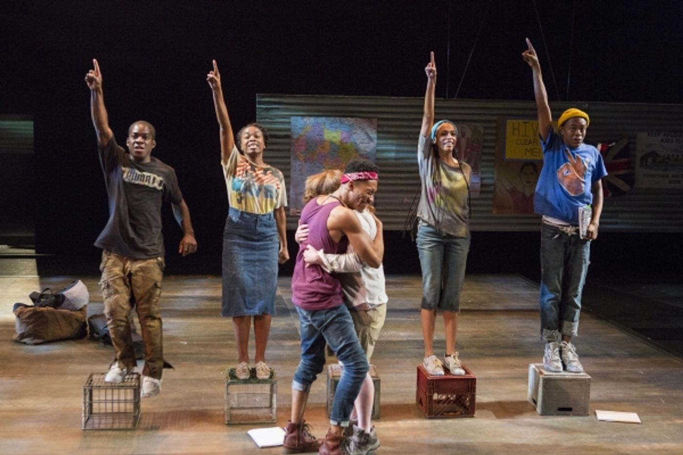 Photo Flash: First Look at Griffin Matthews, Emma Hunton and More in A.R.T.'s Diane Paulus-Helmed WITNESS UGANDA  Image