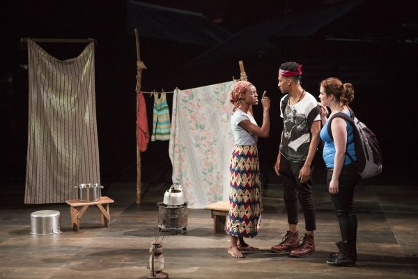 Adeola Rola, Griffin Matthews and Emma Hunton Photo