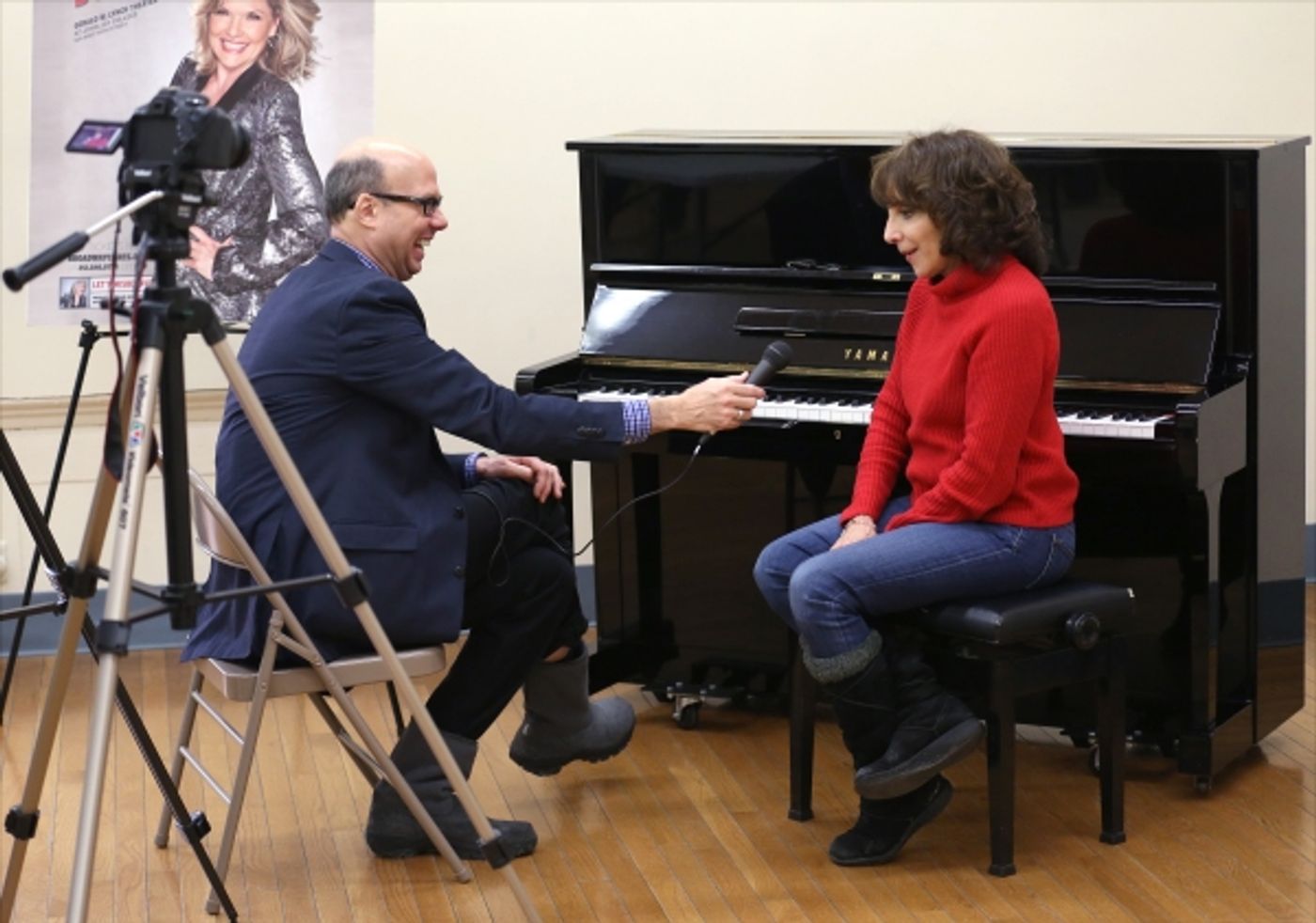 Photo Coverage: In Rehearsal with Debra Monk and Andrea Martin for BIRTHDAY BASH!  Image