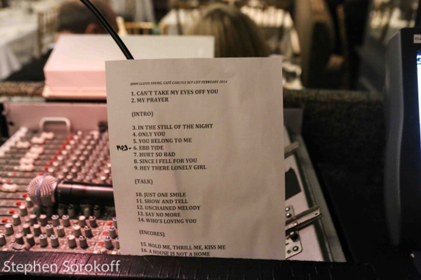 Photo Coverage: John Lloyd Young Returns To Cafe Carlyle! Photo Coverage: John Lloyd Young Returns To Cafe Carlyle! Image