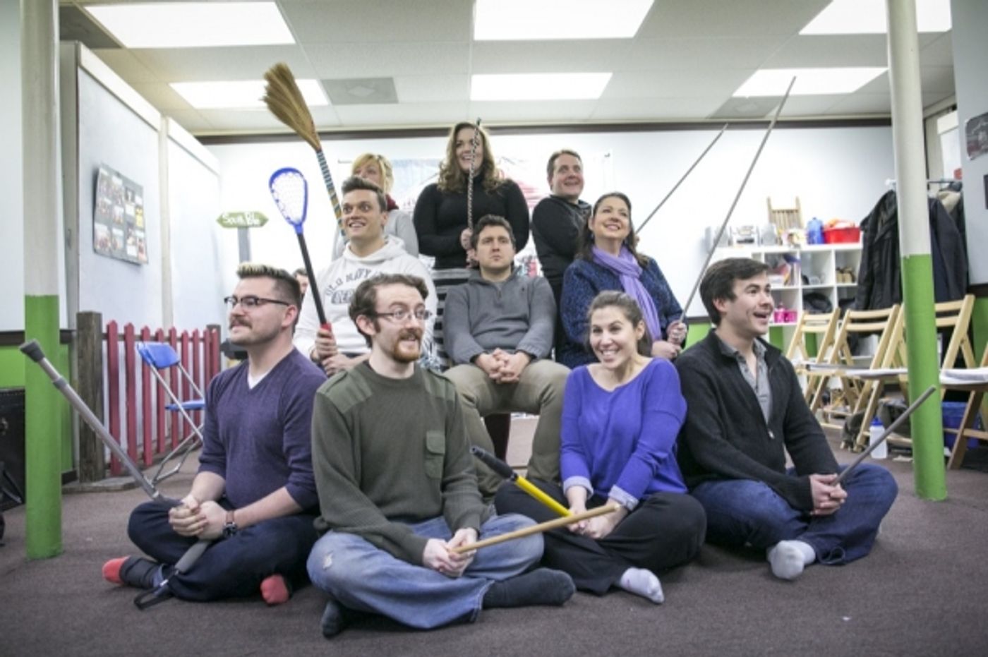 Photo Flash: In Rehearsal with Brown Paper Box's A NEW BRAIN Photo Flash: In Rehearsal with Brown Paper Box's A NEW BRAIN Image