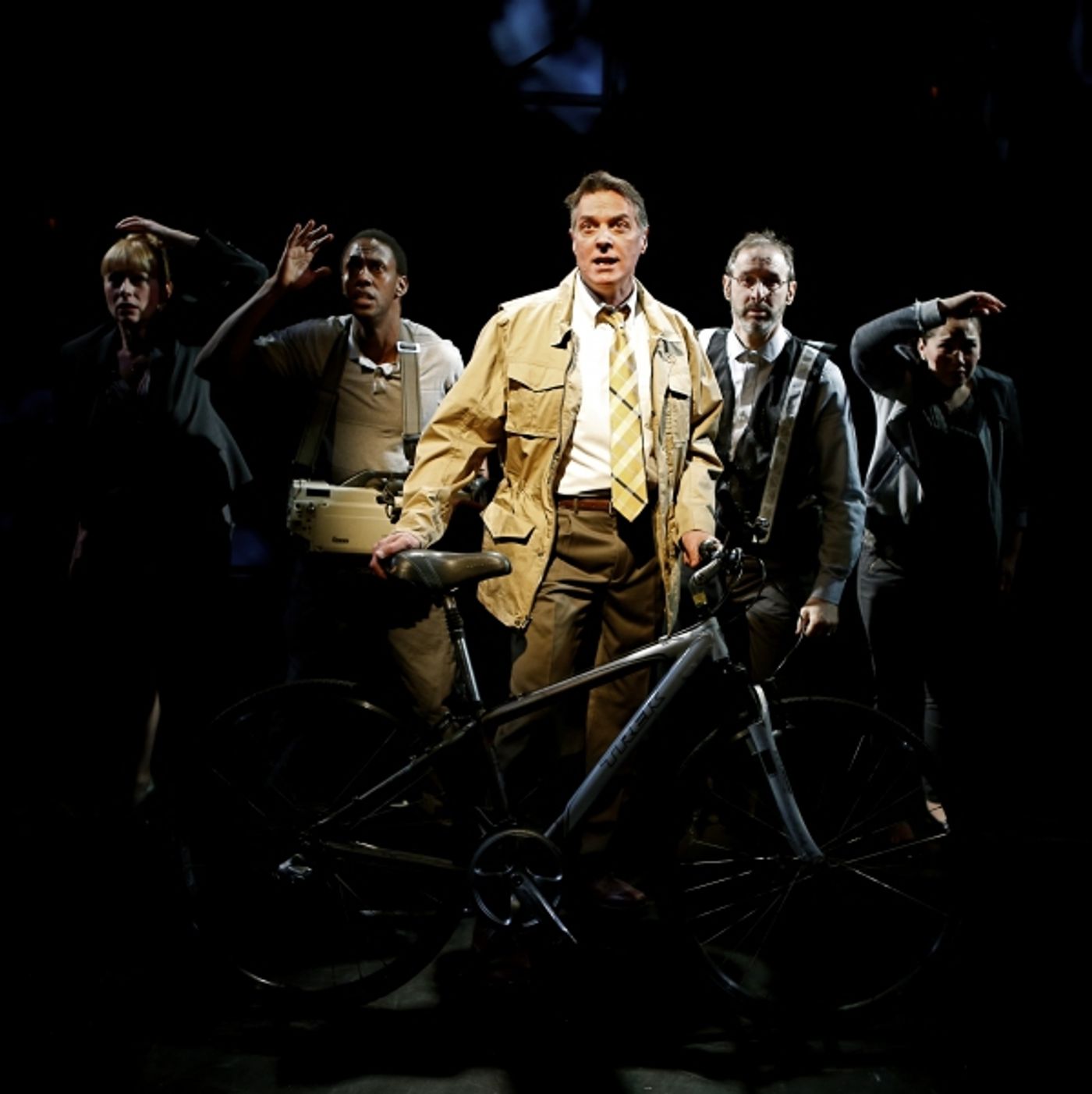 Photo Flash: First Look at Robert Cuccioli & More in BIKEMAN, Now Playing at BMCC Tribeca Performing Arts Center  Image