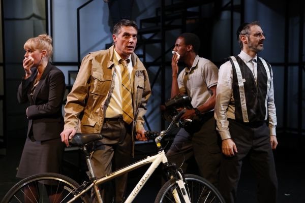 Angela Pierce, Robert Cuccioli, Irungu Mutu, Richard Topol Photo