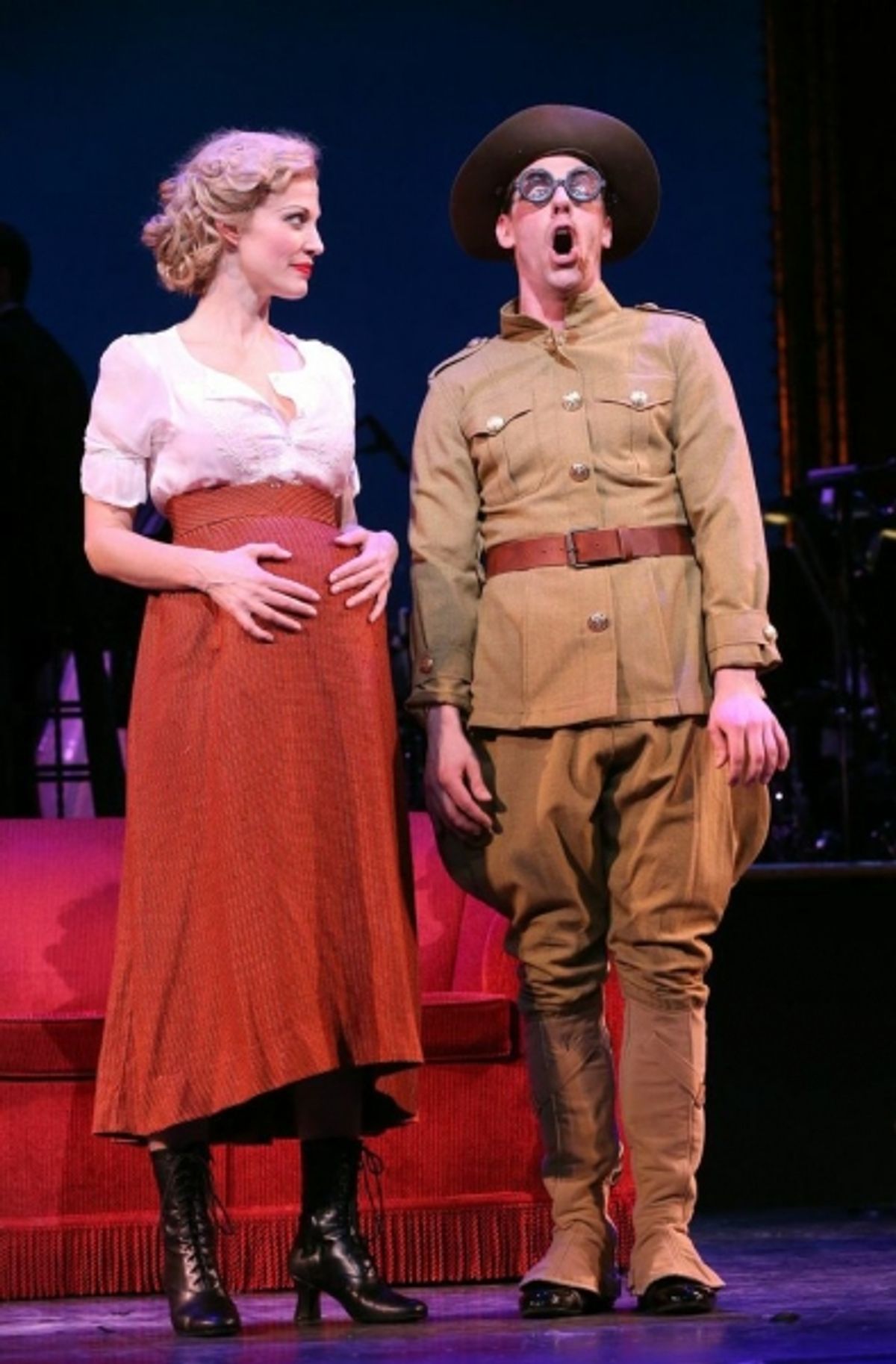 Rachel York, Christian Borle at 