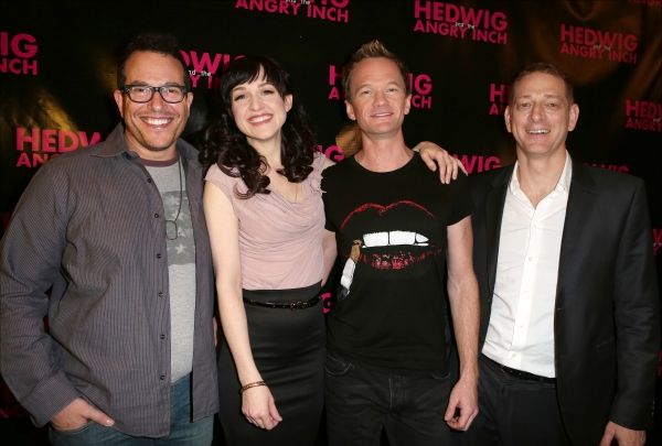Director Michael Mayer, Lena Hall,Neil Patrick Harris and producer David Binder  Photo