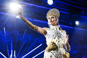 Katherine Crockett as The Queen in  Queen of the Night Photo