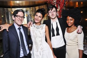 Randy Weiner, Giovanna Battaglia, and guests at Queen of the Night @ BroadwayWorld Randy Weiner, Giovanna Battaglia, and guests at Queen of the Night Photo