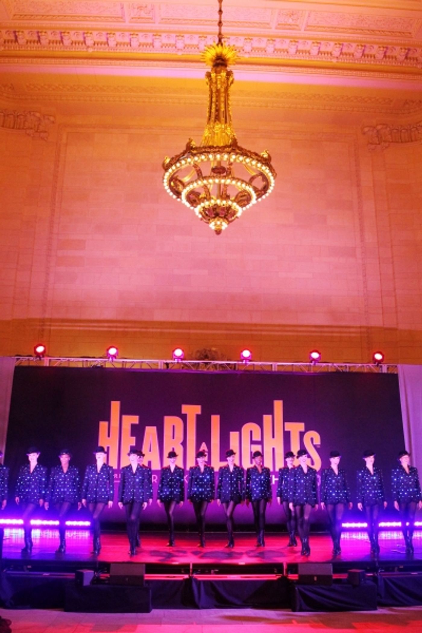 Photo Flash: The Rockettes Preview HEART AND LIGHTS at Grand Central Terminal Photo Flash: The Rockettes Preview HEART AND LIGHTS at Grand Central Terminal Image