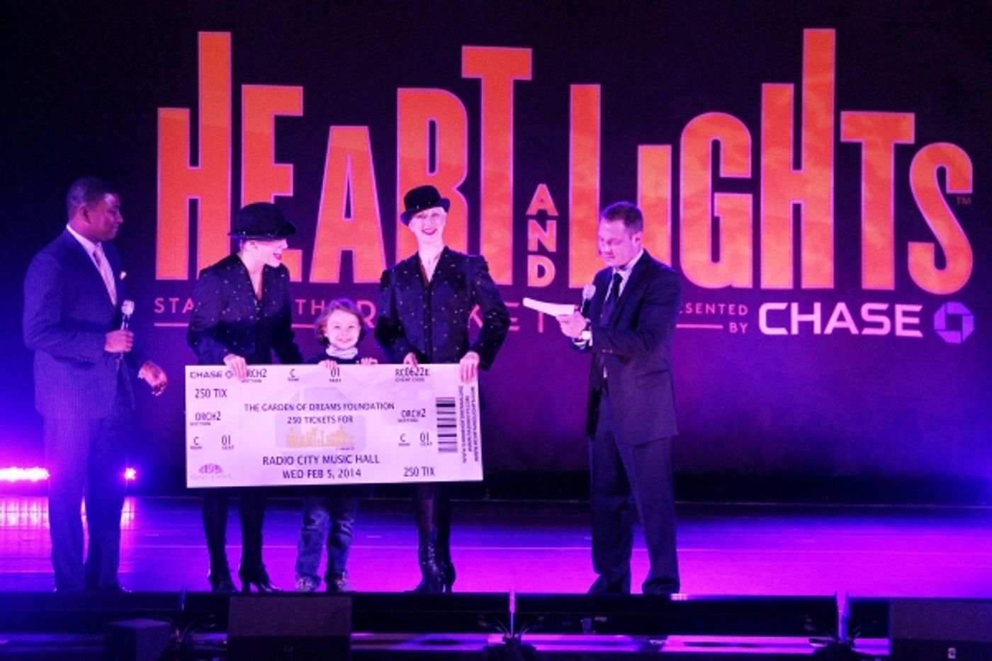 Photo Flash: The Rockettes Preview HEART AND LIGHTS at Grand Central Terminal Photo Flash: The Rockettes Preview HEART AND LIGHTS at Grand Central Terminal Image