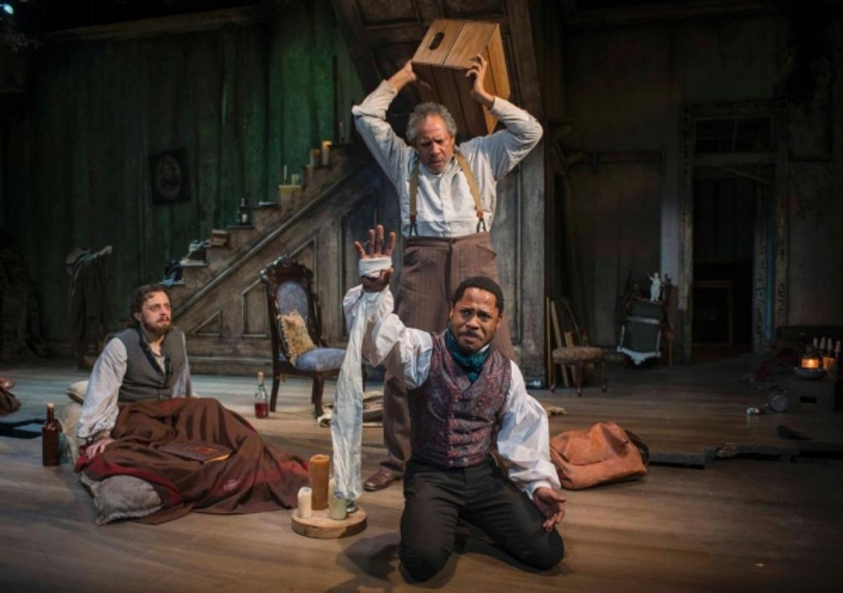 Josh Landay, James Craven (standing) and Ro Boddie at 