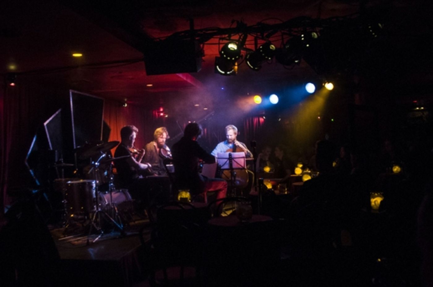 Photo Flash: Danish String Quartet Gives Pop-Up Performance at Manderley Bar Photo Flash: Danish String Quartet Gives Pop-Up Performance at Manderley Bar Image