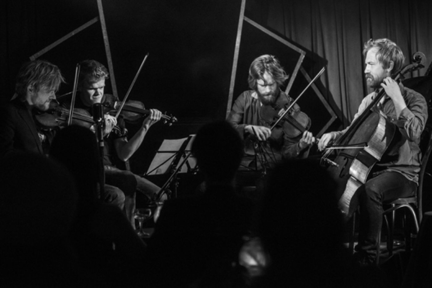 Photo Flash: Danish String Quartet Gives Pop-Up Performance at Manderley Bar Photo Flash: Danish String Quartet Gives Pop-Up Performance at Manderley Bar Image